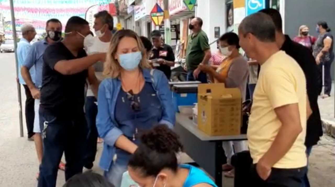 Camacã: Prefeitura realiza Arraiá de vacinação e 703 pessoas são vacinadas